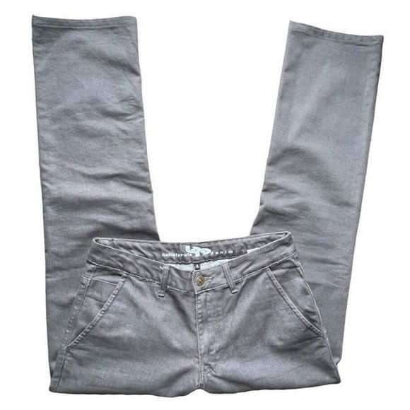 NWOT Bulletprufe Denim Performance Waxed Slim Jeans Gray 32x34 Men - Picture 1 of 9